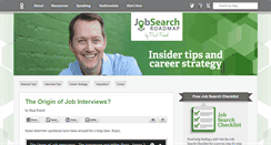 Desktop Screenshot of jobsearchroadmap.com